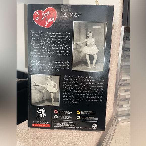 Barbie – I Love Lucy – The Ballet Lucy Doll - Picture 5 of 8